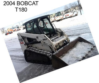 2004 BOBCAT T180