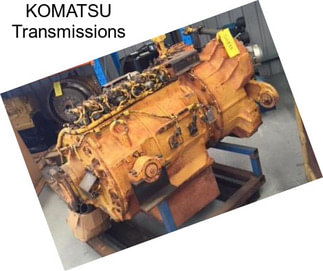 KOMATSU Transmissions