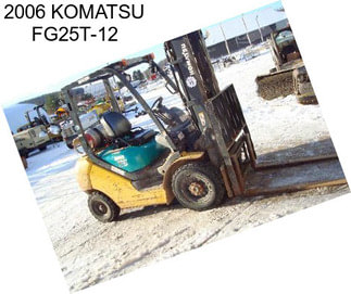 2006 KOMATSU FG25T-12