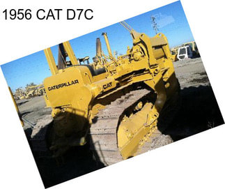 1956 CAT D7C