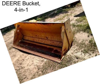 DEERE Bucket, 4-in-1