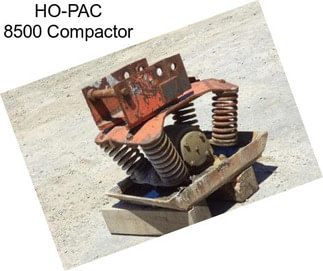 HO-PAC 8500 Compactor