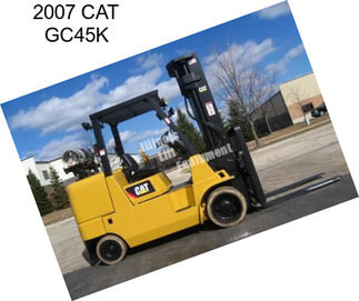 2007 CAT GC45K
