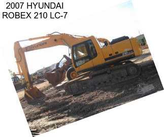 2007 HYUNDAI ROBEX 210 LC-7