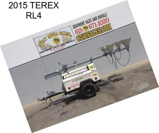 2015 TEREX RL4