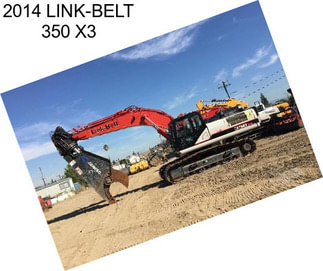 2014 LINK-BELT 350 X3