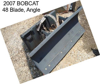 2007 BOBCAT 48 Blade, Angle