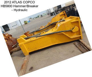 2012 ATLAS COPCO HB5800 Hammer/Breaker - Hydraulic