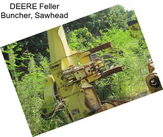 DEERE Feller Buncher, Sawhead