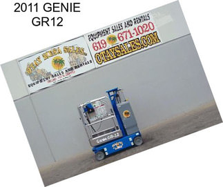 2011 GENIE GR12