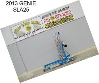 2013 GENIE SLA25