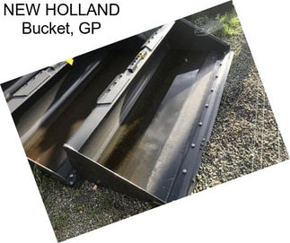 NEW HOLLAND Bucket, GP