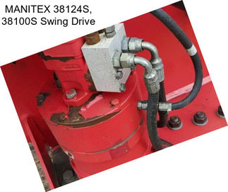 MANITEX 38124S, 38100S Swing Drive