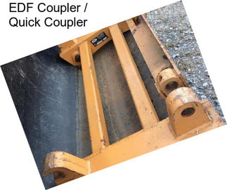 EDF Coupler / Quick Coupler