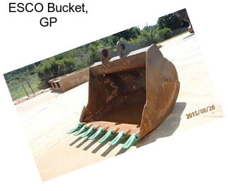 ESCO Bucket, GP