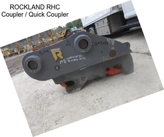ROCKLAND RHC Coupler / Quick Coupler