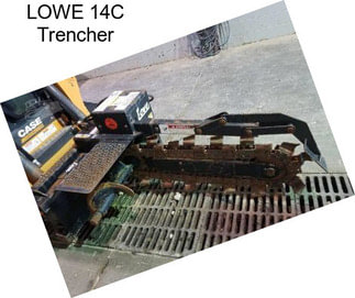 LOWE 14C Trencher