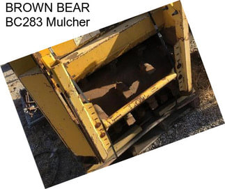 BROWN BEAR BC283 Mulcher