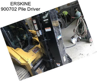 ERSKINE 900702 Pile Driver