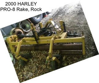 2000 HARLEY PRO-8 Rake, Rock