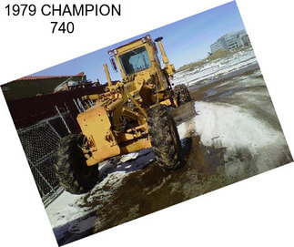 1979 CHAMPION 740