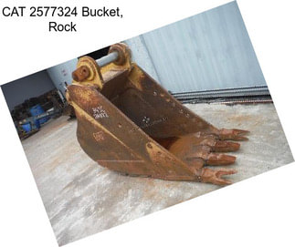 CAT 2577324 Bucket, Rock