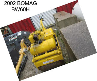 2002 BOMAG BW60H