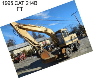 1995 CAT 214B FT