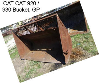 CAT CAT 920 / 930 Bucket, GP