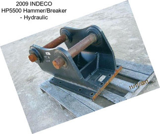 2009 INDECO HP5500 Hammer/Breaker - Hydraulic