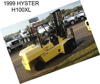 1999 HYSTER H100XL
