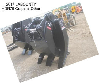 2017 LABOUNTY HDR70 Grapple, Other