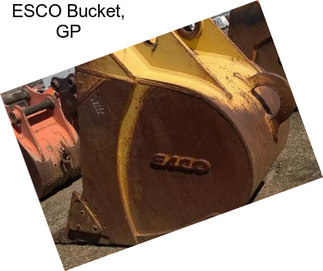 ESCO Bucket, GP