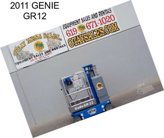 2011 GENIE GR12