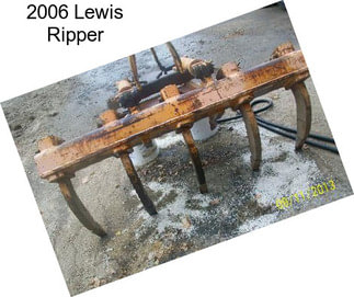2006 Lewis Ripper