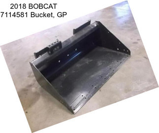 2018 BOBCAT 7114581 Bucket, GP