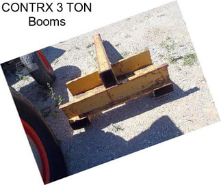 CONTRX 3 TON Booms