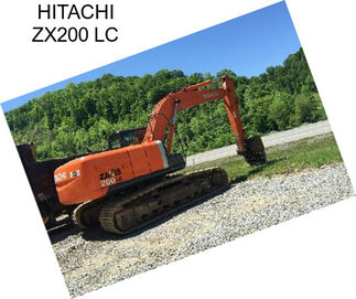 HITACHI ZX200 LC