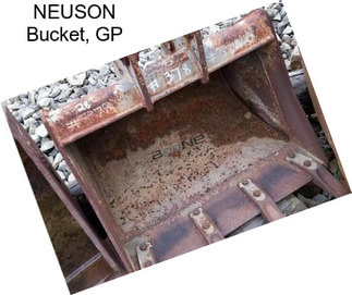 NEUSON Bucket, GP