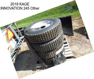 2018 KAGE INNOVATION 245 Other