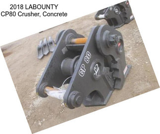 2018 LABOUNTY CP80 Crusher, Concrete