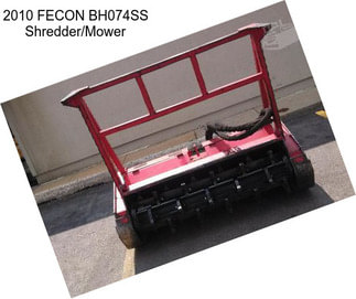 2010 FECON BH074SS Shredder/Mower