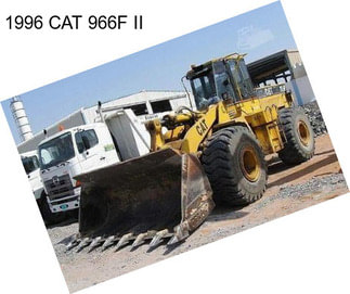 1996 CAT 966F II