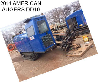 2011 AMERICAN AUGERS DD10