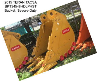 2015 TERAN TACSA BKT34548HDLPHST Bucket, Severe-Duty