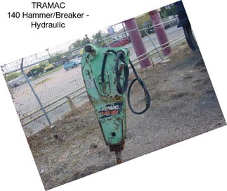 TRAMAC 140 Hammer/Breaker - Hydraulic