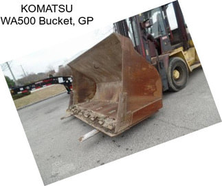 KOMATSU WA500 Bucket, GP