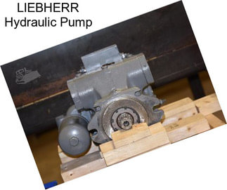 LIEBHERR Hydraulic Pump