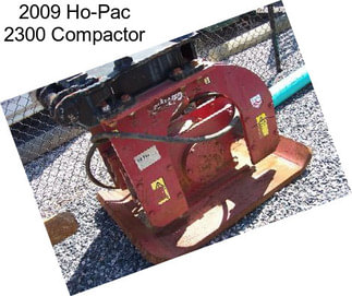 2009 Ho-Pac 2300 Compactor