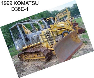 1999 KOMATSU D38E-1